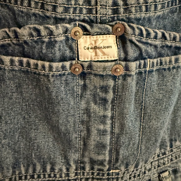 Vintage Calvin Klein Overalls Women’s size  Small - Picture 8 of 12